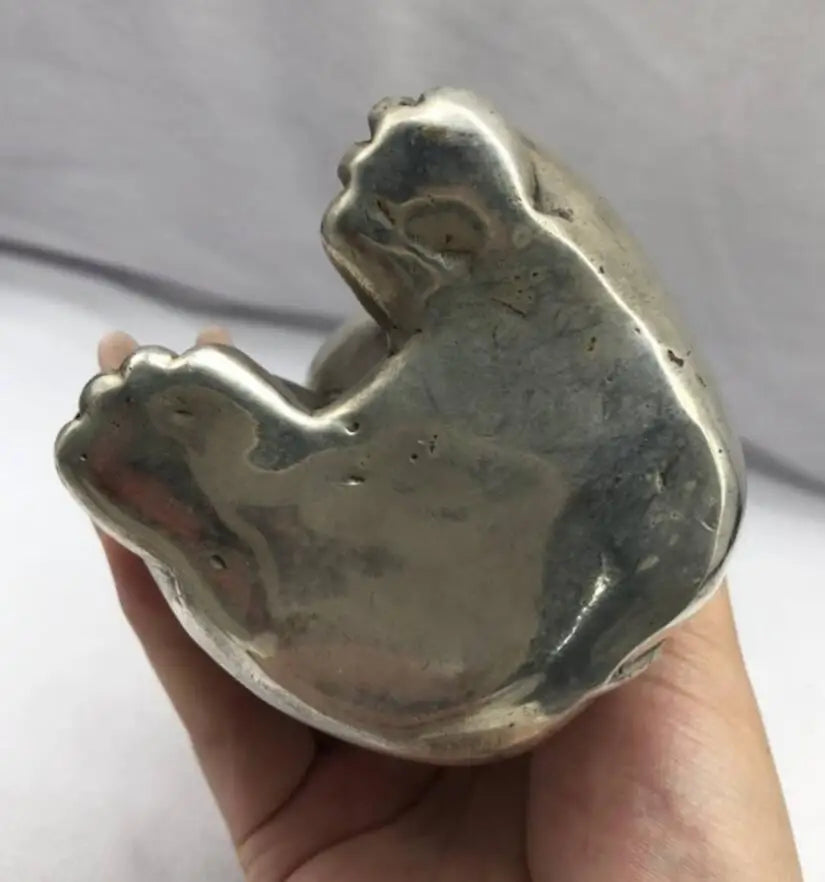 China White copper Seiko Stand beast crafts statue