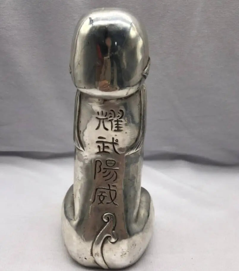 China White copper Seiko Stand beast crafts statue