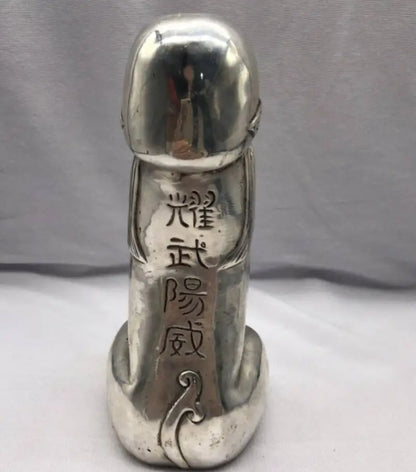 China White copper Seiko Stand beast crafts statue