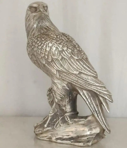 China White copper eagle crafts statue