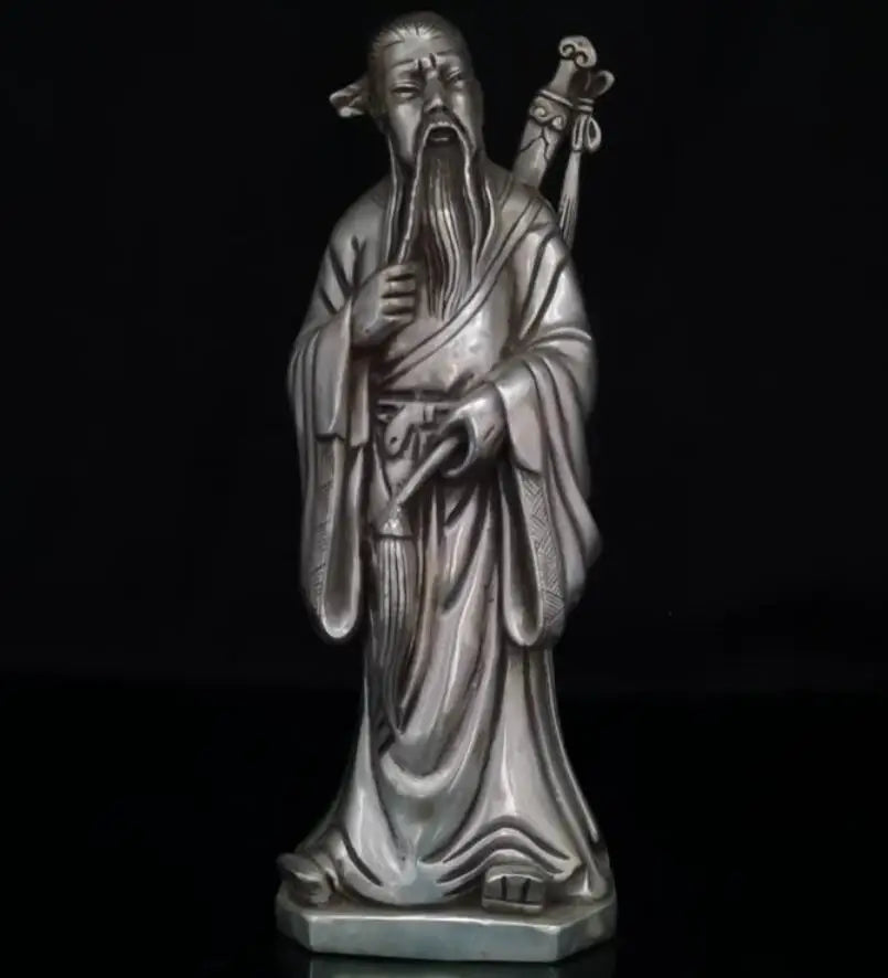 China White copper eight immortals crafts statue