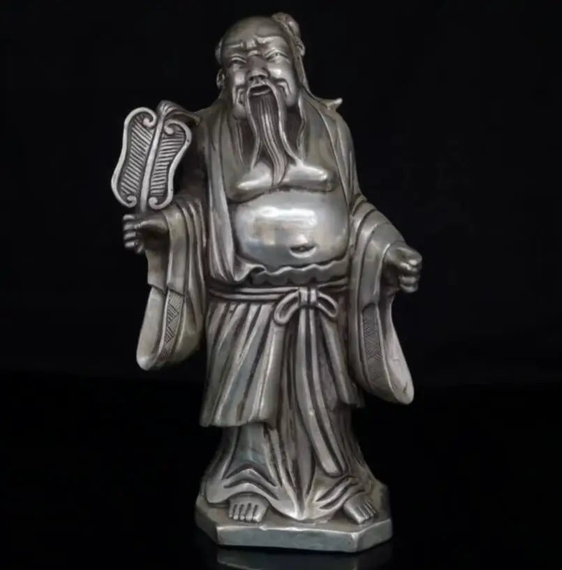 China White copper eight immortals crafts statue