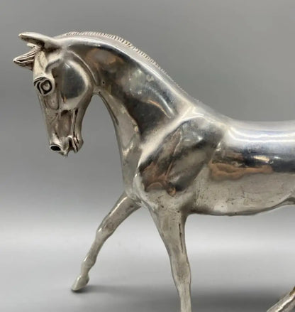 China White copper horse crafts statue