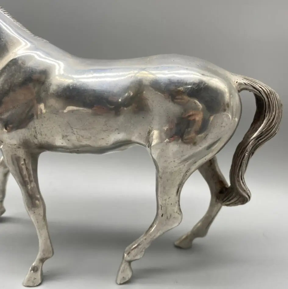 China White copper horse crafts statue