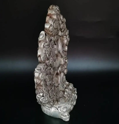 China White copper money tree crafts statue