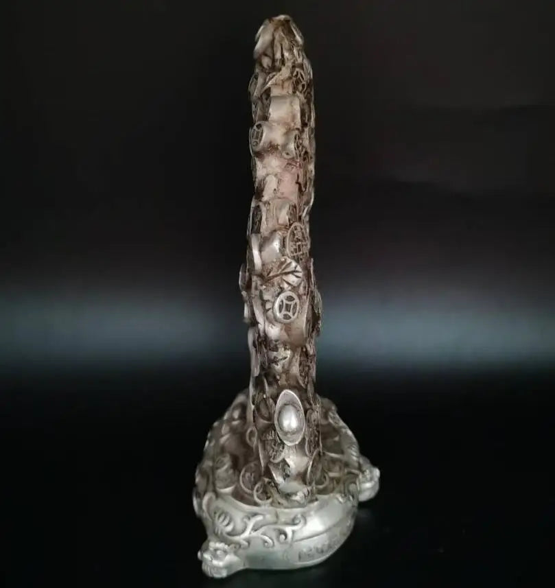 China White copper money tree crafts statue