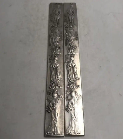 China White copper paper weight A pair #1