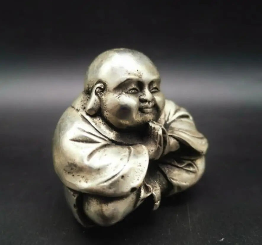 China White copper small Buddha crafts statue
