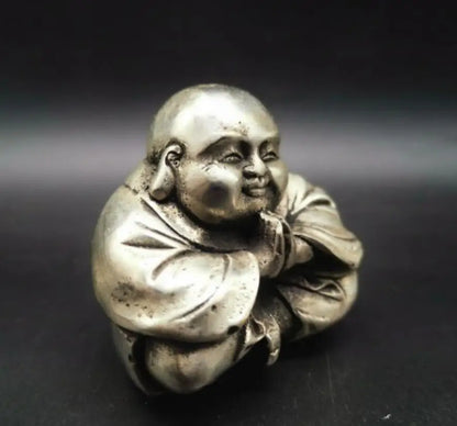 China White copper small Buddha crafts statue