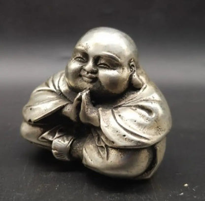 China White copper small Buddha crafts statue