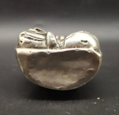 China White copper small Buddha crafts statue