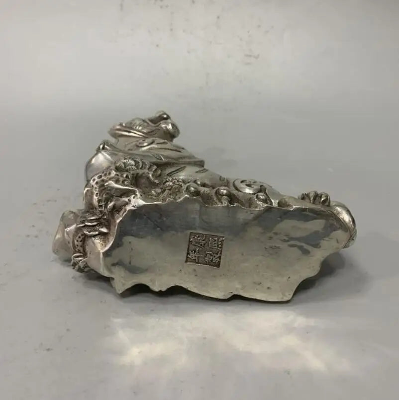 China White copper tiger crafts statue