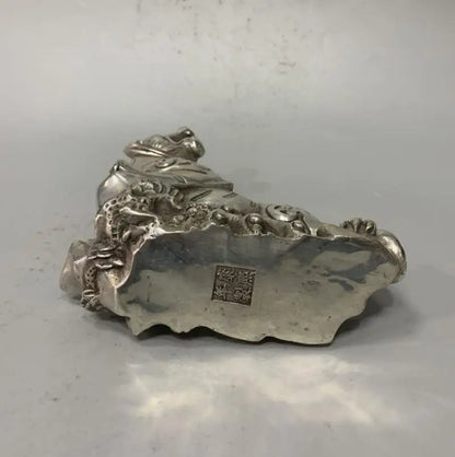 China White copper tiger crafts statue