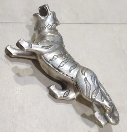 China White copper tiger crafts statue