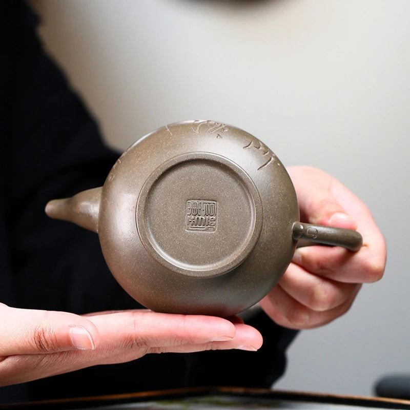 China Yixing de arcilla púrpura, filtro a mano, de para el fabricante de té Zisha, accesorios para de té tradicionales, 250ml