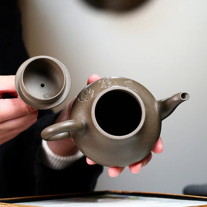 China Yixing de arcilla púrpura, filtro a mano, de para el fabricante de té Zisha, accesorios para de té tradicionales, 250ml