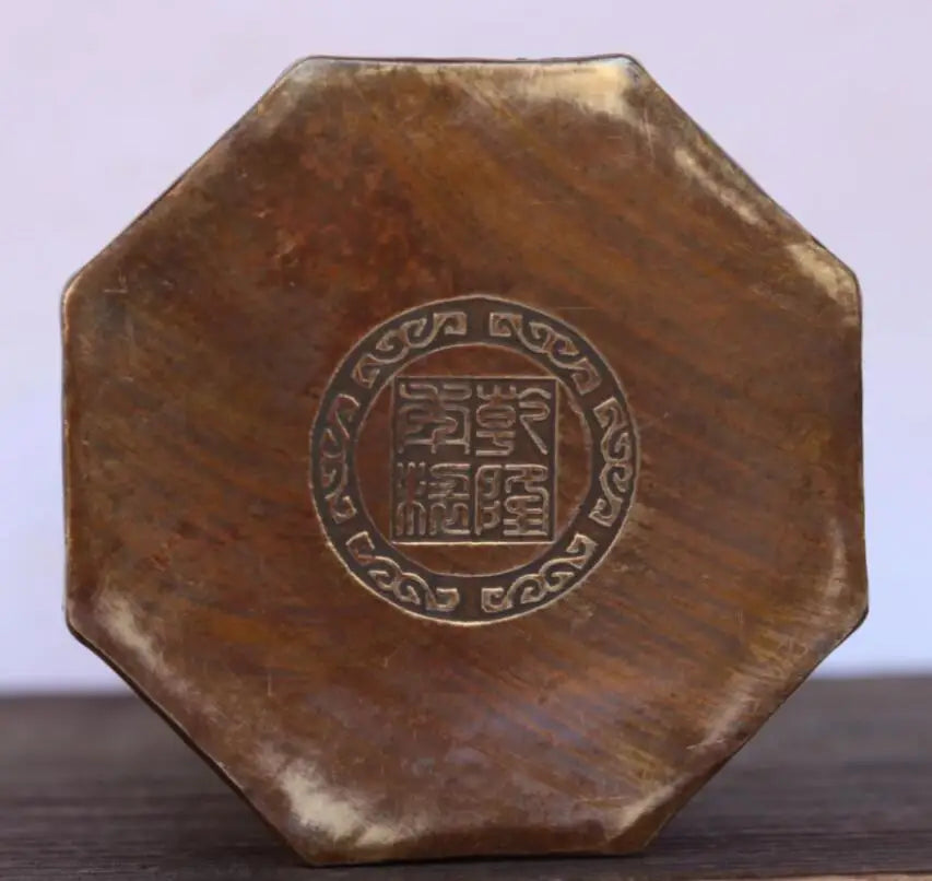 China archaize brass Ksitigarbha crafts statue