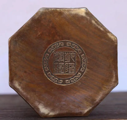 China archaize brass Ksitigarbha crafts statue