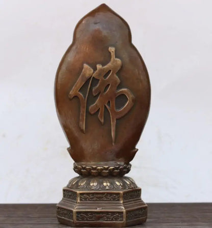 China archaize brass thousand hand Guanyin crafts statue