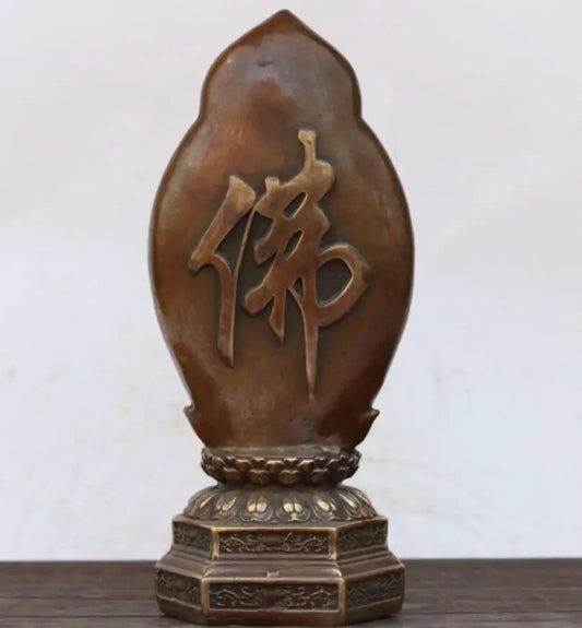 China archaize brass thousand hand Guanyin crafts statue