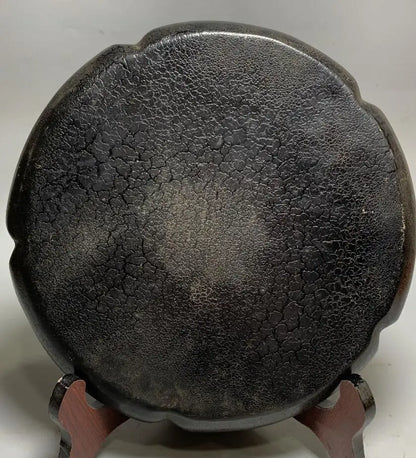 China archaize lacquerwork dragon dish crafts statue
