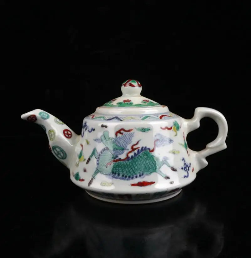 China beautiful ceramic teapot crafts statue