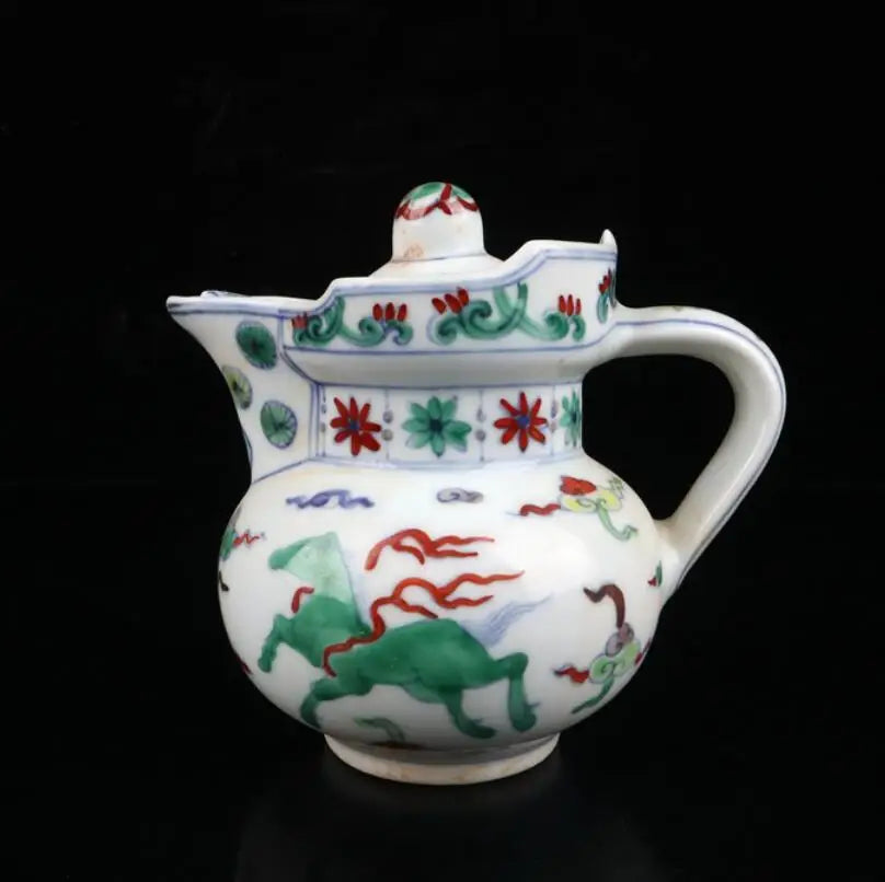 China beautiful ceramic teapot crafts statue