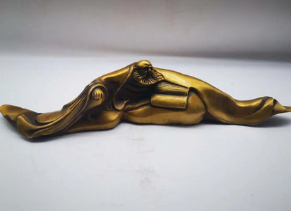 China brass Bodhidharma Buddha crafts statue