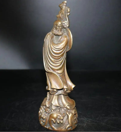 China brass Bodhidharma crafts statue