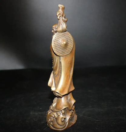 China brass Bodhidharma crafts statue