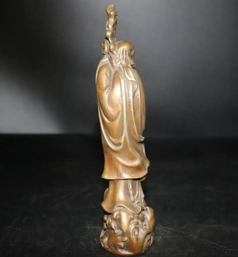 China brass Bodhidharma crafts statue