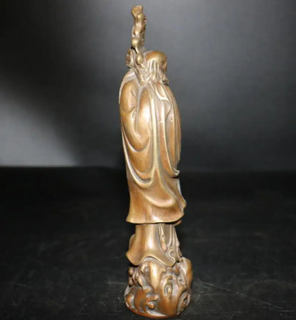 China brass Bodhidharma crafts statue