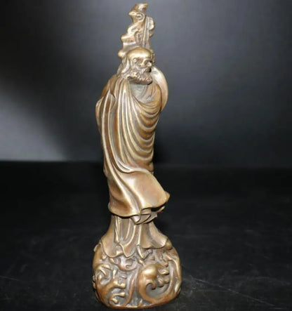 China brass Bodhidharma crafts statue