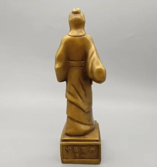 China brass God doctor Hua Tuo crafts statue