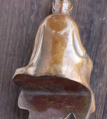 China brass Goddess of mercy bodhisattva Buddha crafts statue