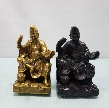 China brass Jigong Buddha crafts statue