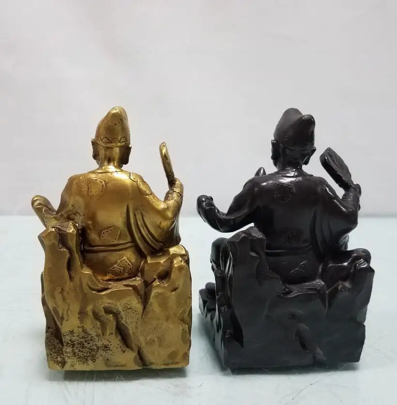 China brass Jigong Buddha crafts statue