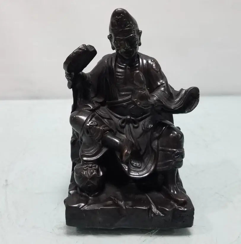 China brass Jigong Buddha crafts statue