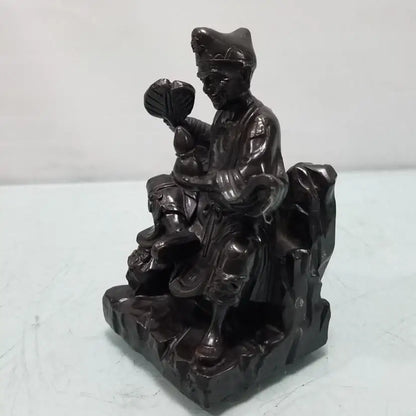 China brass Jigong Buddha crafts statue