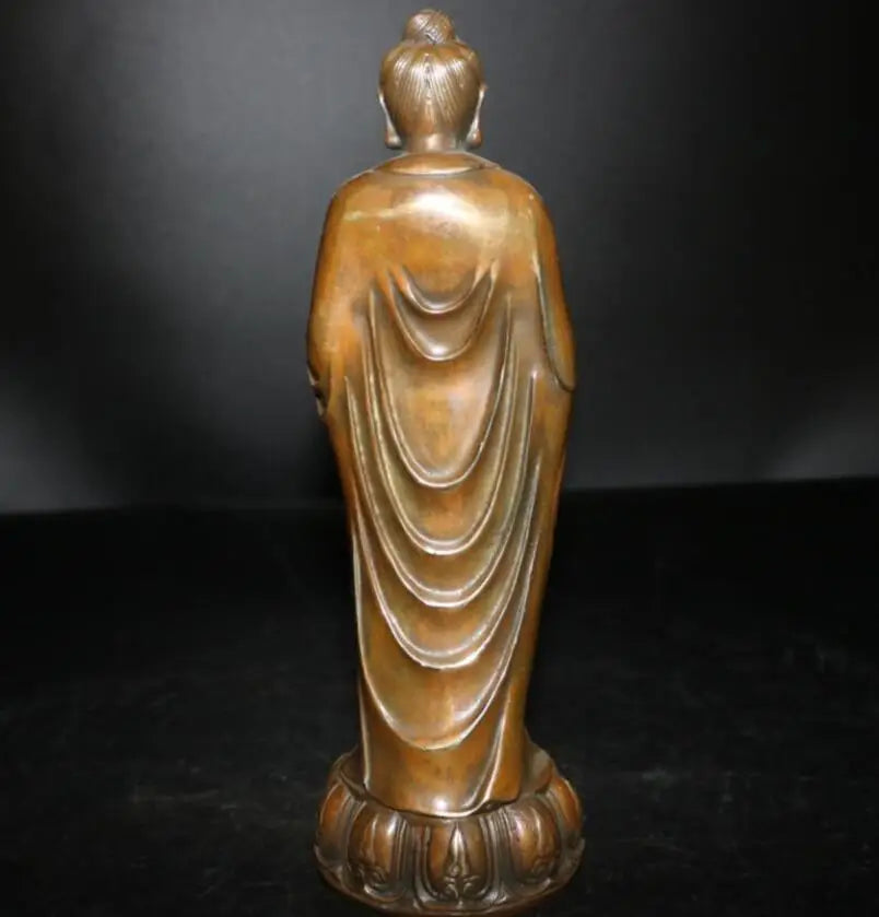 China brass Medicine Buddha crafts statue