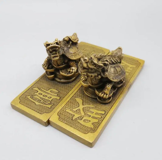 China brass Paper weight small crafts statue