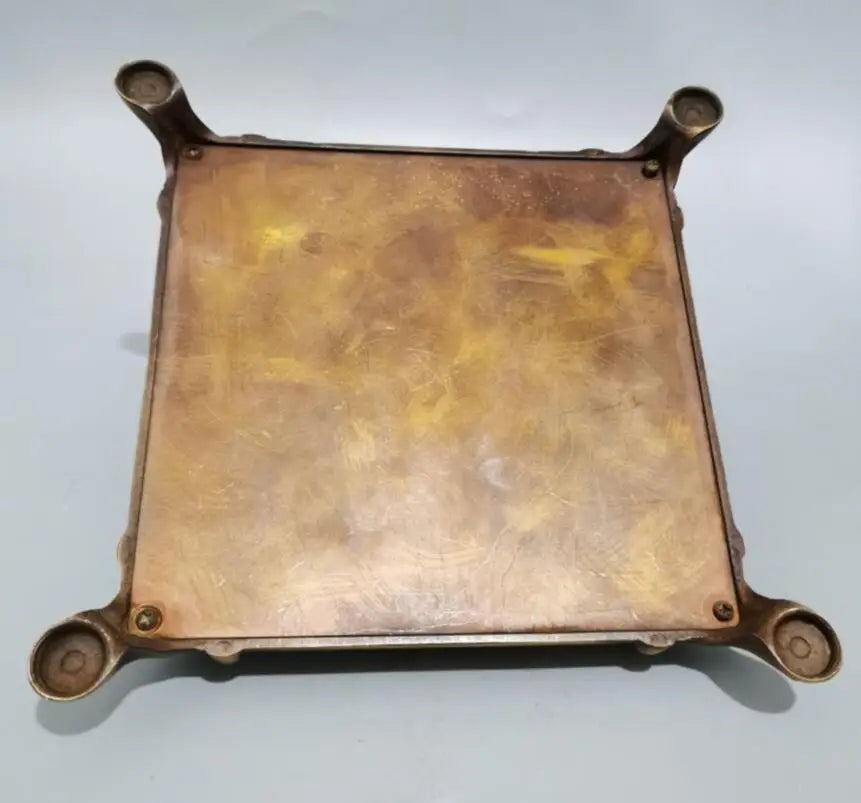China brass Seiko production ashtray crafts statue