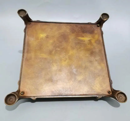 China brass Seiko production ashtray crafts statue