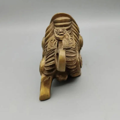 China brass Wall Street cow wealth crafts statue