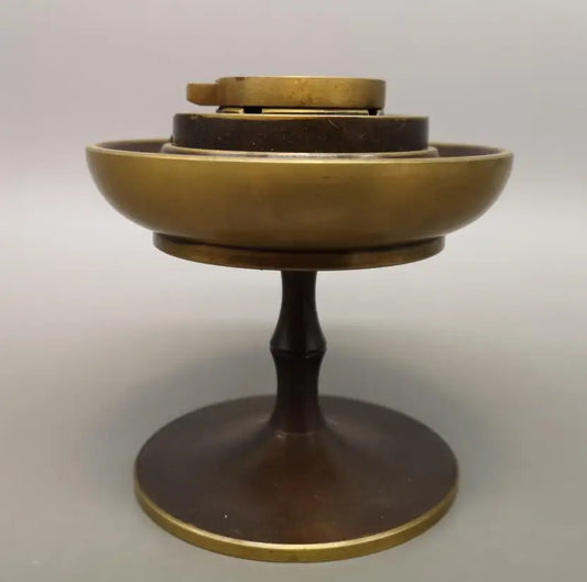 China brass archaize Backflow incense burner crafts statue