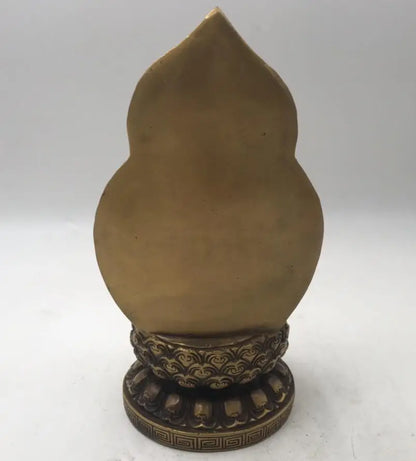 China brass archaize Buddha crafts statue
