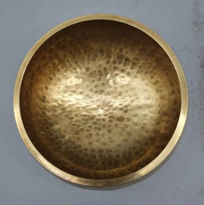 China brass archaize Buddha sound bowl crafts statue