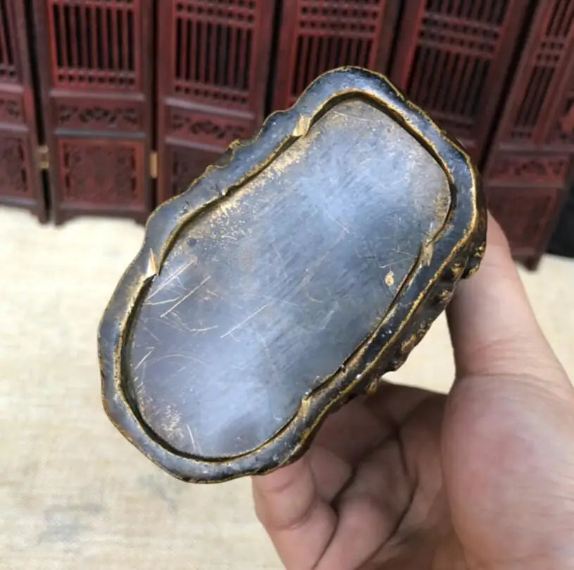 China brass archaize DARUMA Patriarch crafts statue