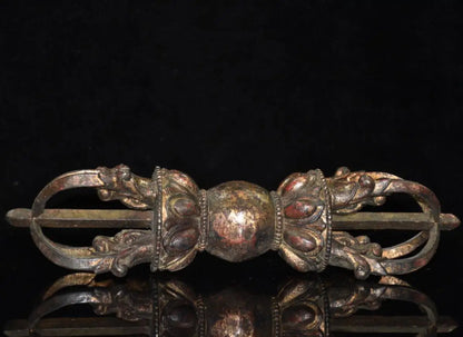 China brass archaize Exorcism Vajra crafts statue
