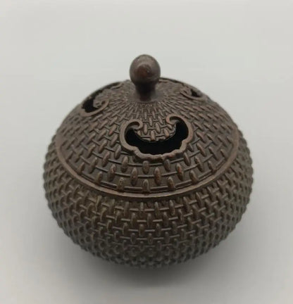 China brass archaize Incense burner crafts statue